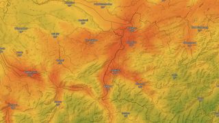 V Alpách bylo kvůli fénu celou noc kolem 30 °C